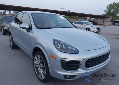 2017 Porsche Cayenne Platinum Edition из США, поврежденный, VIN WP1AA2A24HKA88014